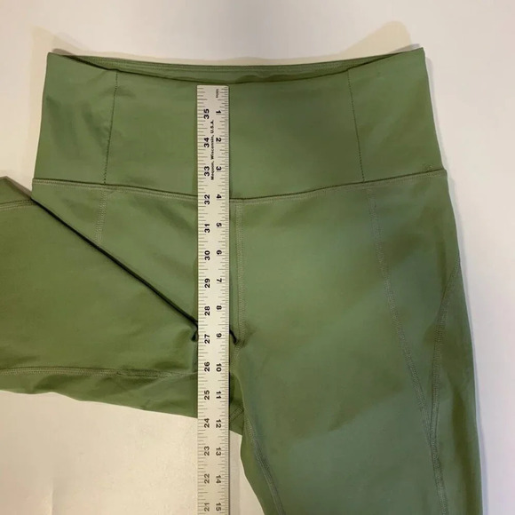 Girlfriend Collective Women's High Waist Stretch Cropped Leggings Size‎ M - Picture 13 of 14